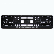 Customed License plate frame with color printed logo